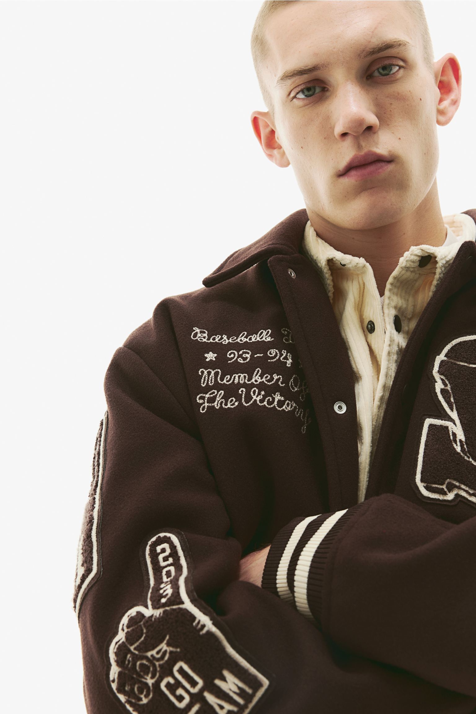 National Apparels Varsity Jackets Wool Made Patches Work Wholesale Custom Embroidery Baseball Jackets With Custom Label Logo